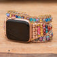 Bright Colours Natural Stone Apple Watch Strap