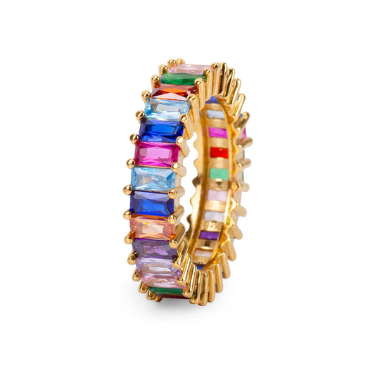 Helen Chakra 24K Goldring