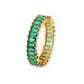 Helen Emerald 24K Gold Ring