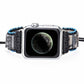 Exklusives Apple Watch-Armband mit Zebrasteinen