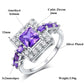 Amethyst Sterling Silber Ring 