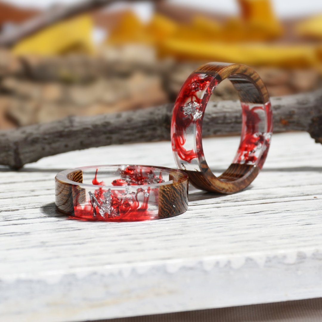 Pretty Handicraft Wooden Ring