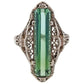 Vintage Style Cubic Zirconia Ring