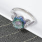 Mystic Topaz 925 Sterling Silver Ring