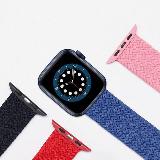 Geflochtenes Solo Blue Apple Watch Armband