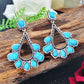 Spiritual Water Drop Turquoise Earrings