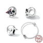 Butterfly Skull 925 Sterling Silver Pendant