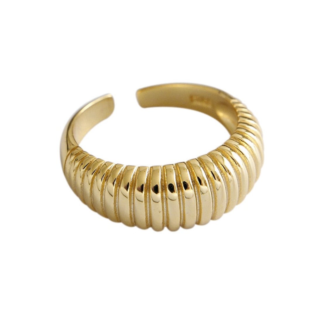 Julia 925 Sterling Silver Adjustable Ring