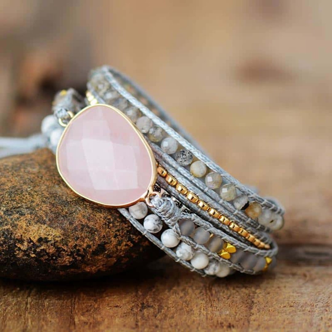 Aphrodite Rosenquarz Armband