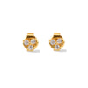 Minimalist Stud 24K Gold Vermeil Earrings