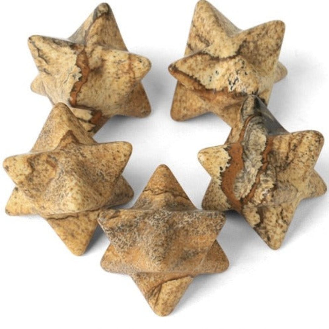 Calming Merkaba Crystal Stars