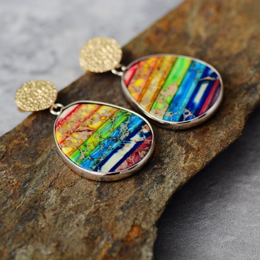 Spiritual 7 Chakra Energy Earrings