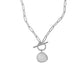 Grace Klarquarz 925 Sterling Silber Halskette