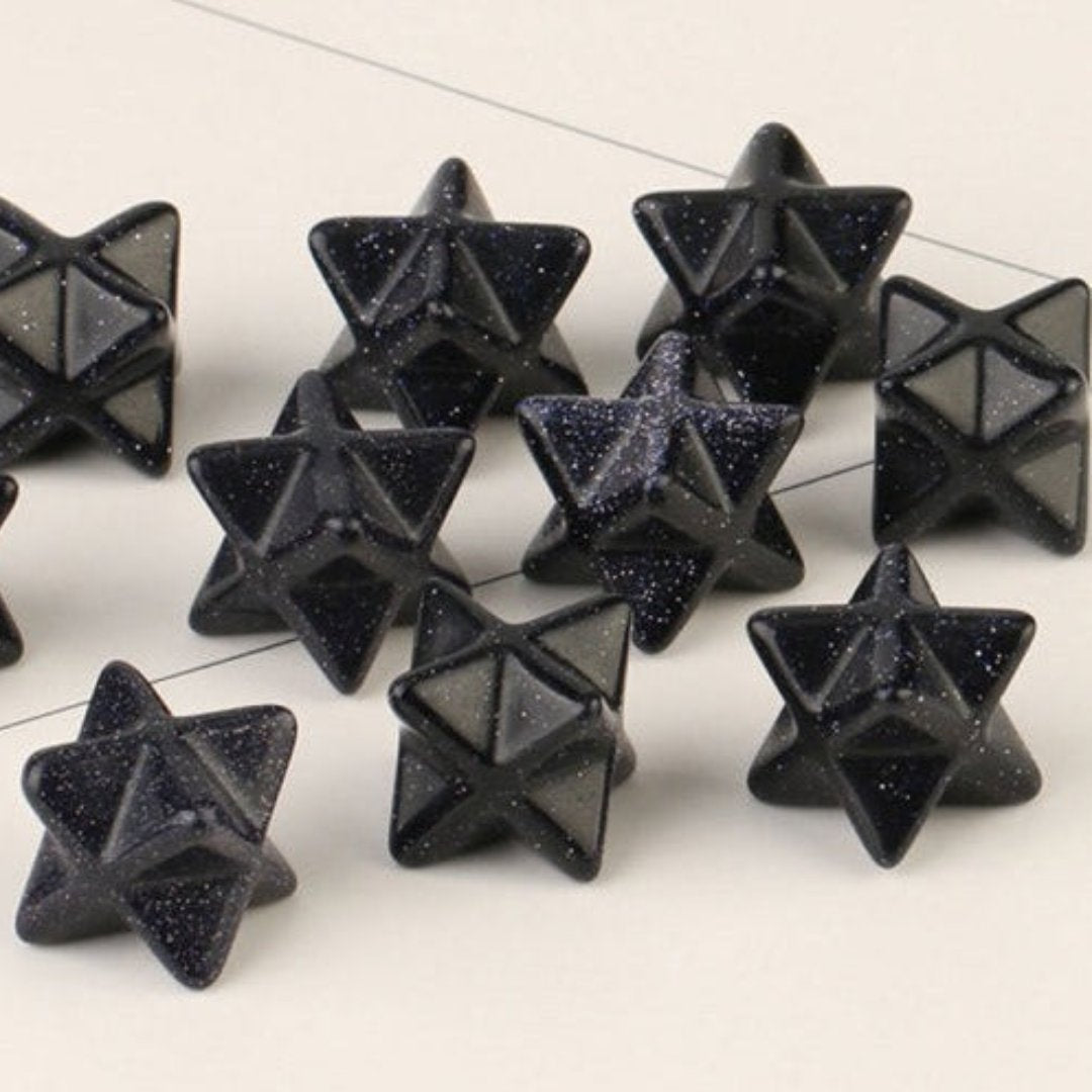 Calming Merkaba Crystal Stars