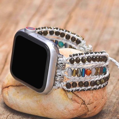 Bohemian Obsidian Apple Watch Strap
