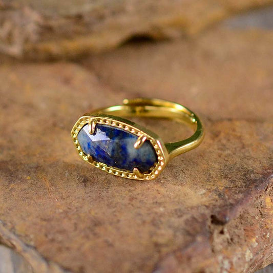 Natural Lapis Lazuli Special Ring