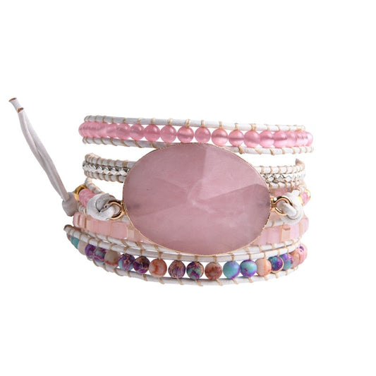 Goddess of Love Rose Quartz Bracelet