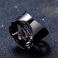 Elara's Special Design Garnet Ring