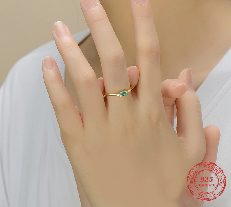Paraiba Tourmaline Sterling Silver Ring