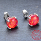 Spiritual Fire Opal Sterling Silver Set