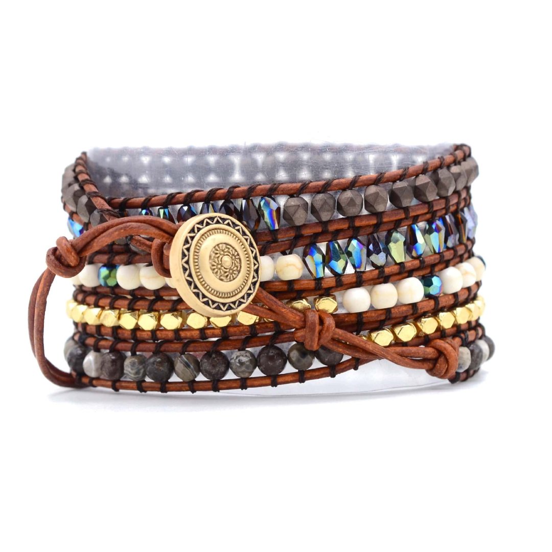 Arktisches Labradorit-Armband