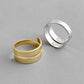 Spiral 925 Sterling Silver Adjustable Ring
