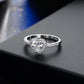 Crystal Heart Ring