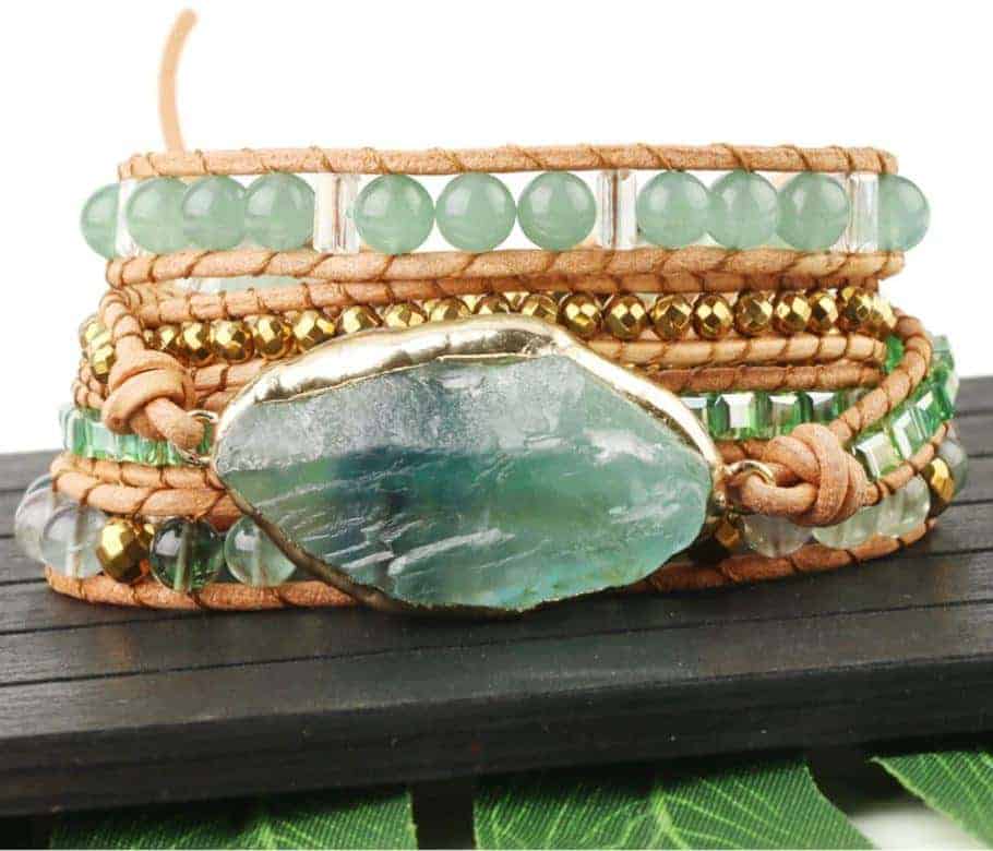 Entgiftendes Fluoritarmband