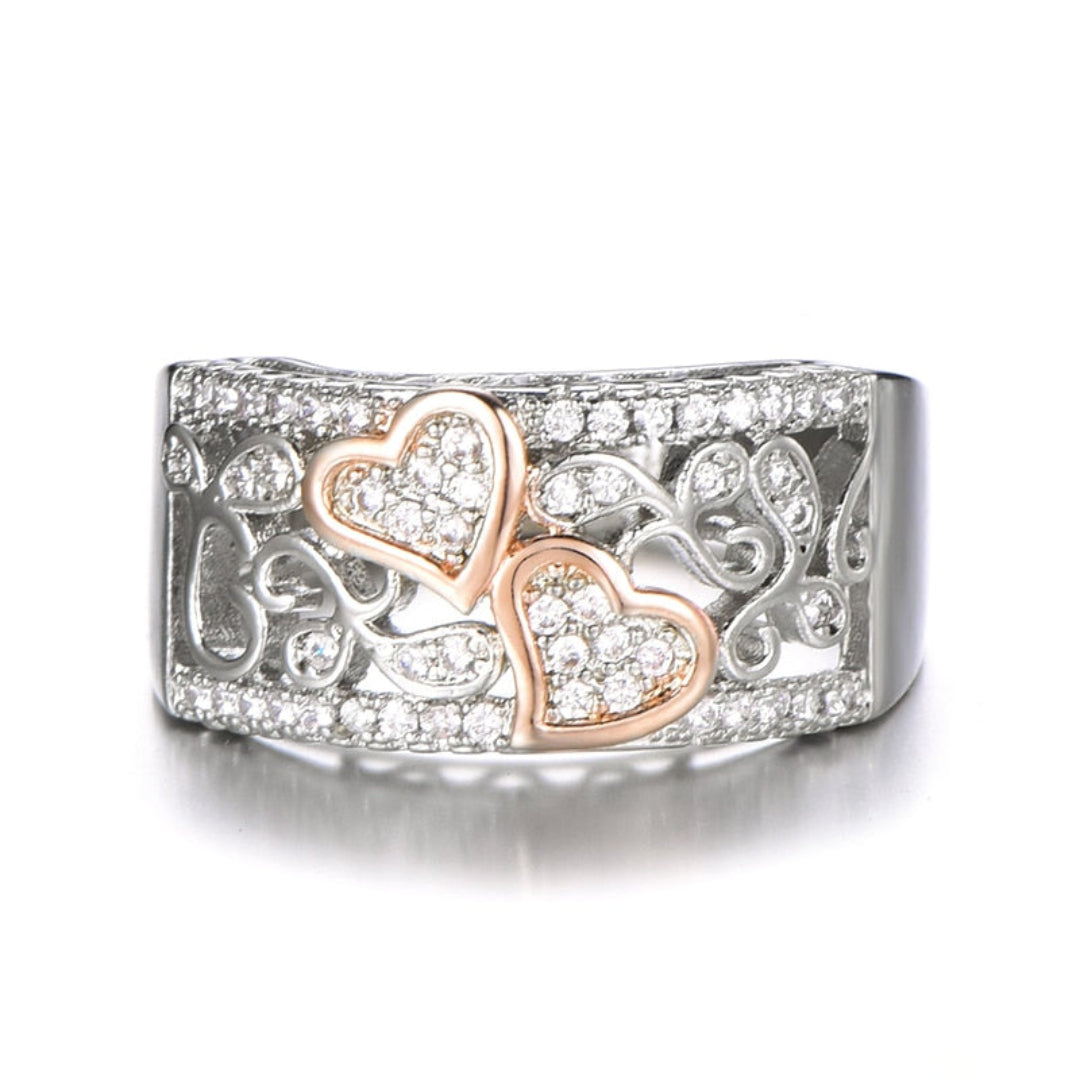 Love Zirconia 925 Sterling Silver Ring