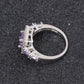 Amethyst Sterling Silber Ring 