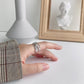 Celeste 925 Sterling Silver Adjustable Ring