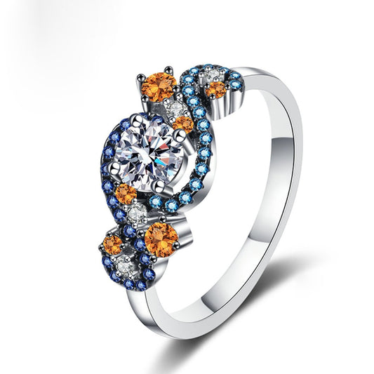 Spirit Starry Night 0.5 Carat Moissanite Ring