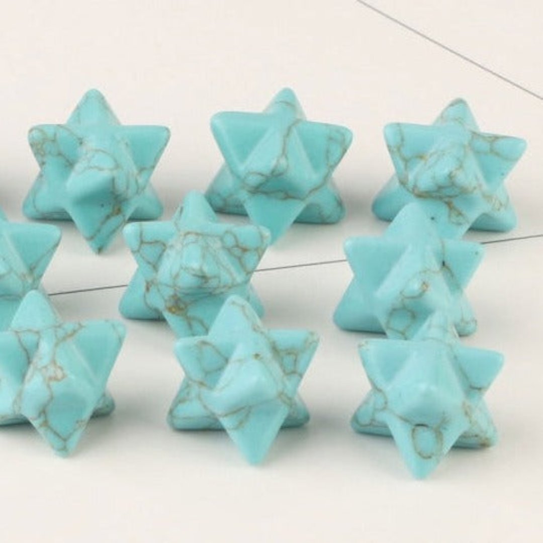 Calming Merkaba Crystal Stars