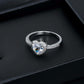 Crystal Heart Ring