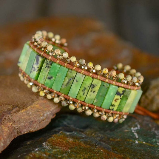 Armband aus australischer Jade 