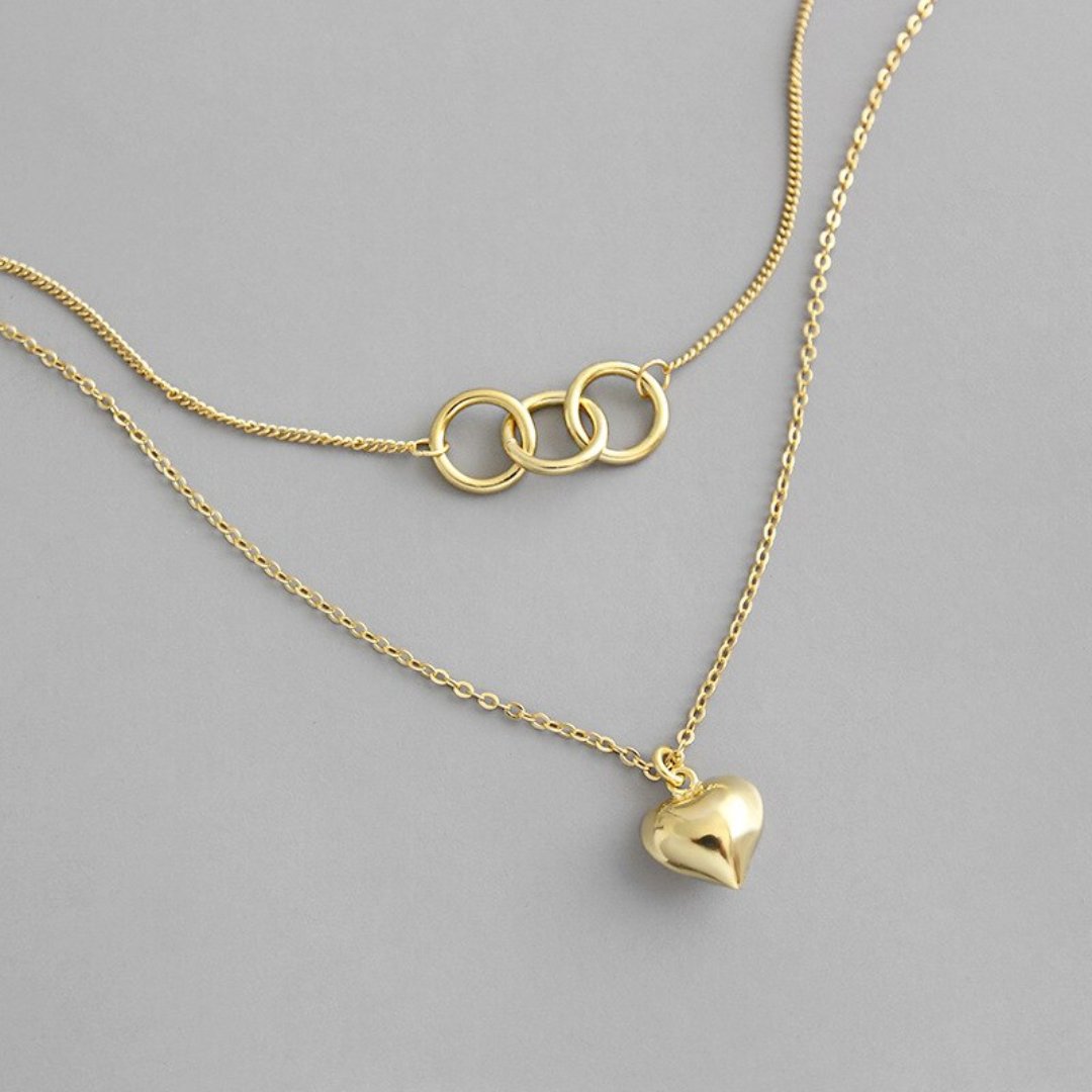 Dinah 925 Sterling Silber Halskette