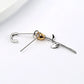 Shahmaran Rose Silver Single Earring