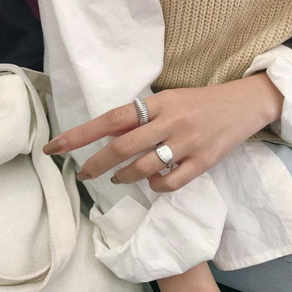 Julia 925 Sterling Silver Adjustable Ring
