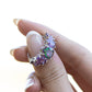 Amethyst &amp; Topas Silberring
