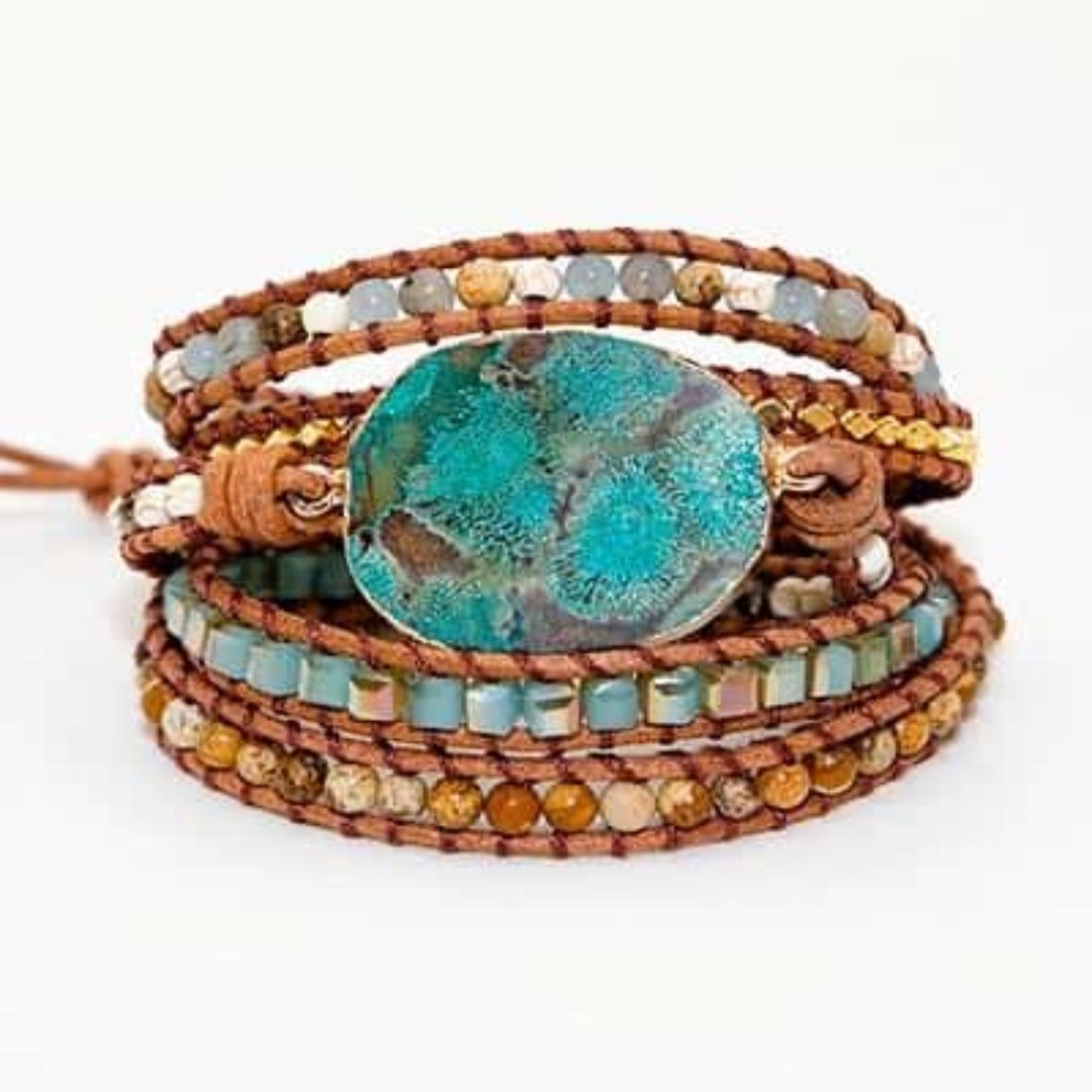 Blaues Ozean-Armband