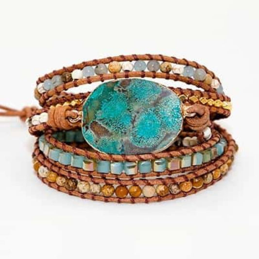 Blaues Ozean-Armband