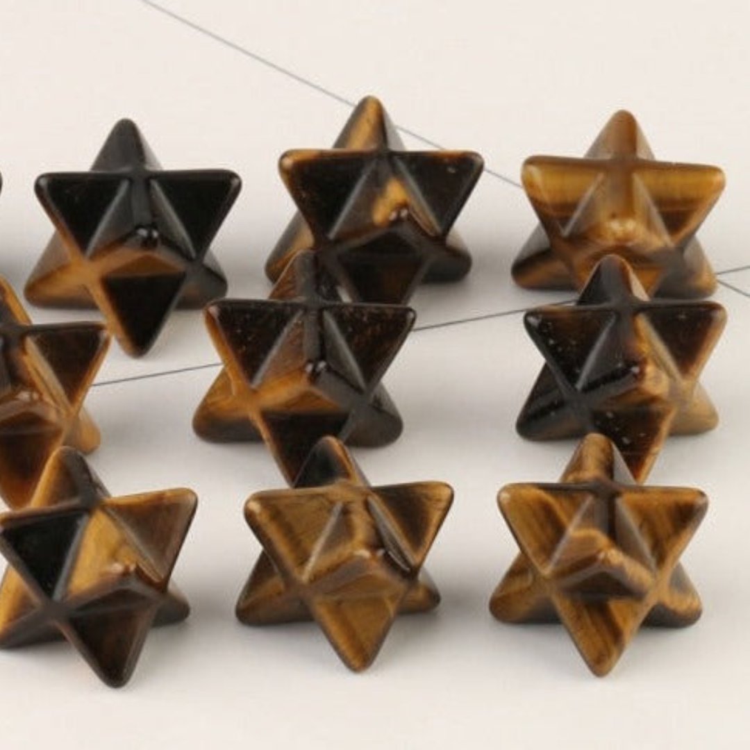Calming Merkaba Crystal Stars