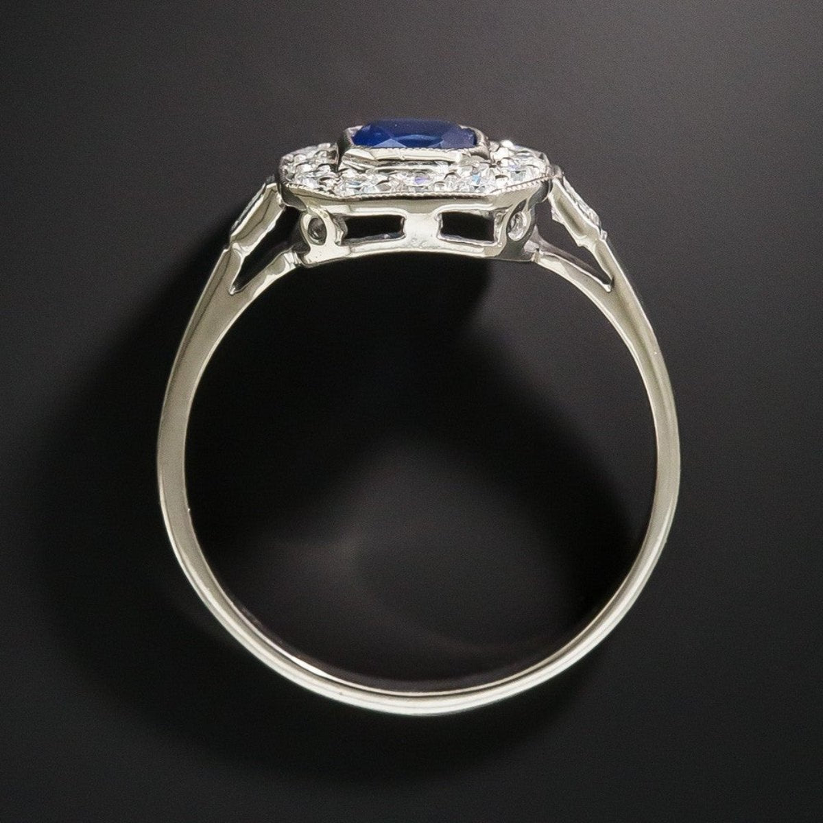 Elegant Sapphire 925 Sterling Silver Ring