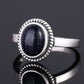Vintage Blue Sandstone Silver Ring