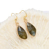 Bohemian Style Labradorite Earrings