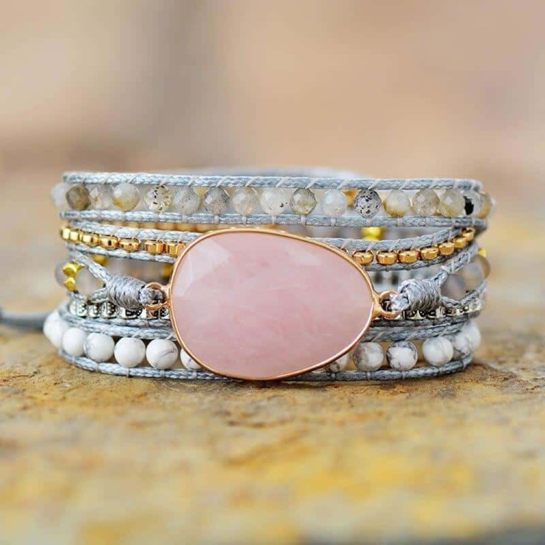 Aphrodite Rosenquarz Armband