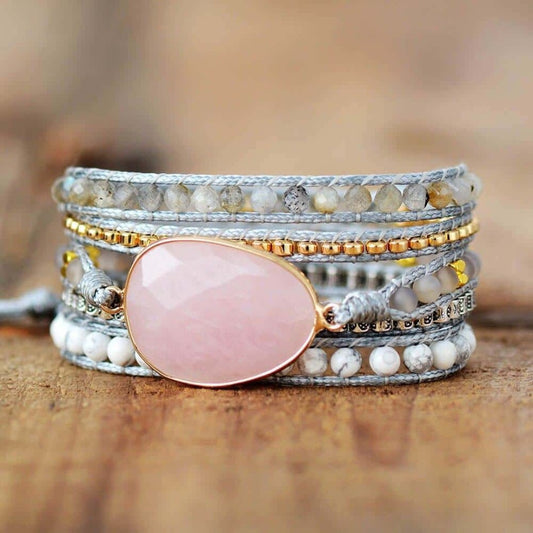 Aphrodite Rosenquarz Armband