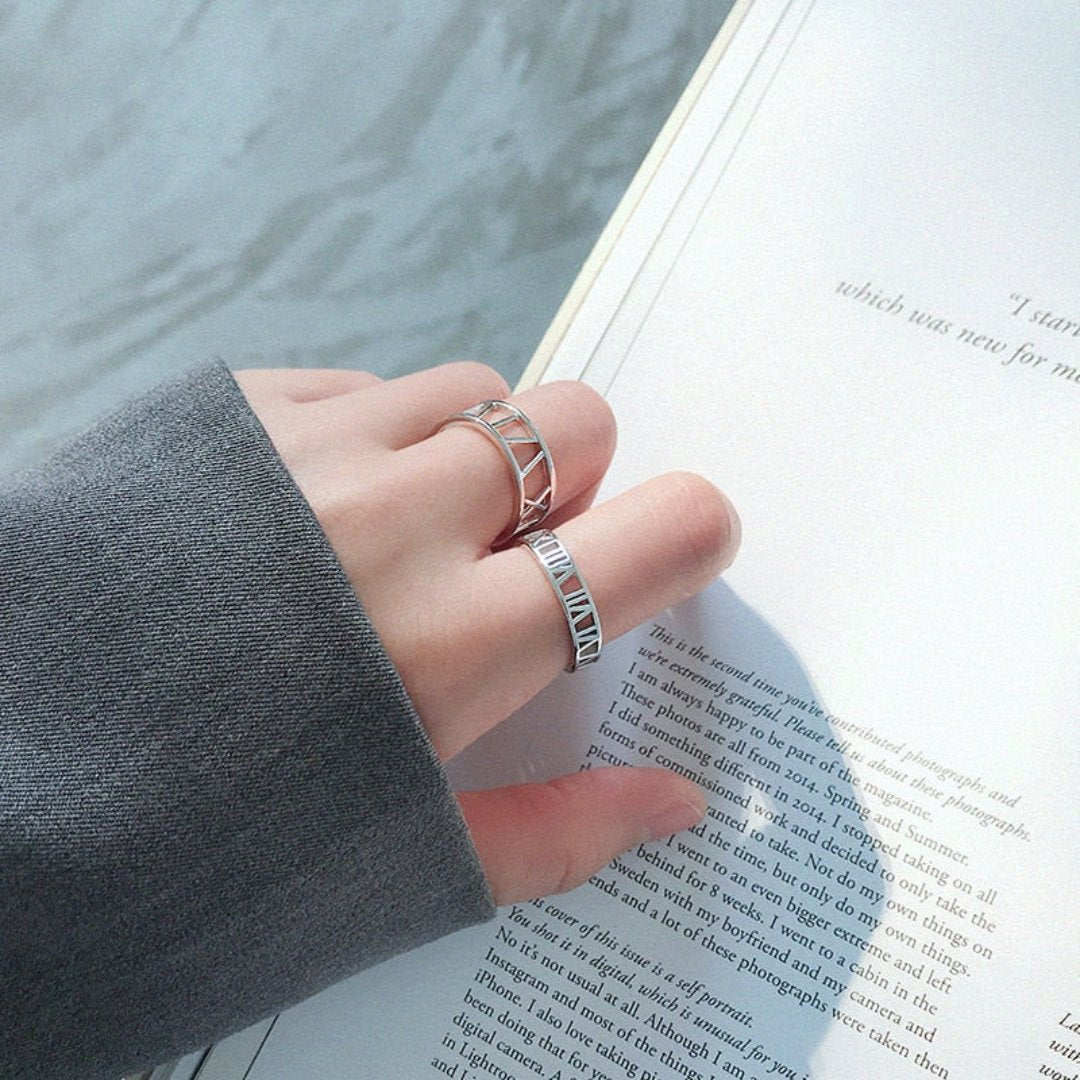 Pixi 925 Sterling Silver Adjustable Ring