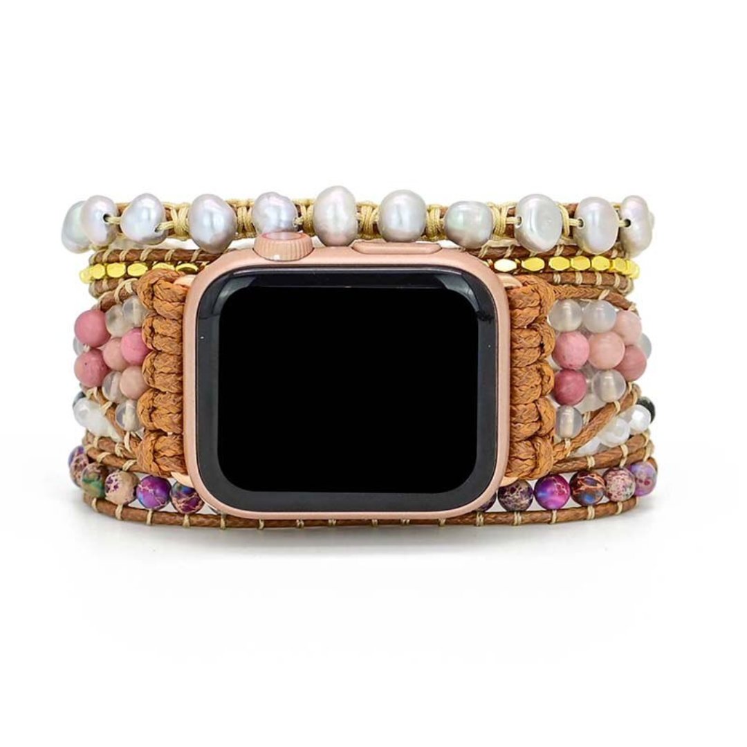Calming Pearl Apple Watch Strap