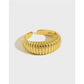 Julia 925 Sterling Silver Adjustable Ring